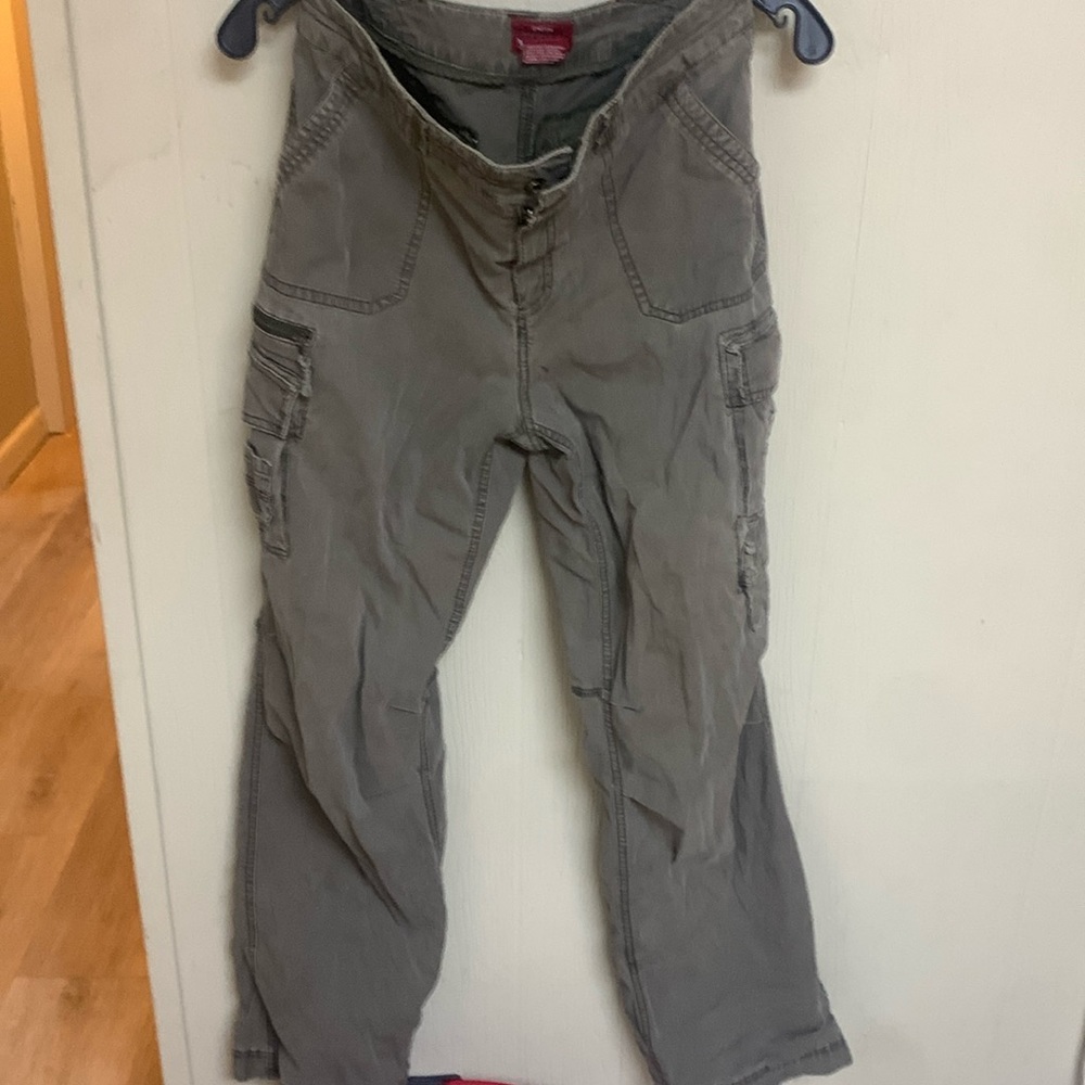 cargo pants low rise merona